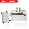 Elefante azul cnc multi cabeça router máquina de corte com controlador DSP